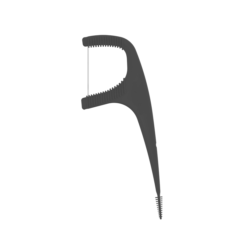 ISO-godkänd multifunktionell återvinningsbar tandtråd med smal profil