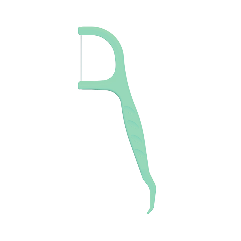 ISO-godkända HIPS Mint-smak Tandtråd Välj plasttandpetare med tandtråd