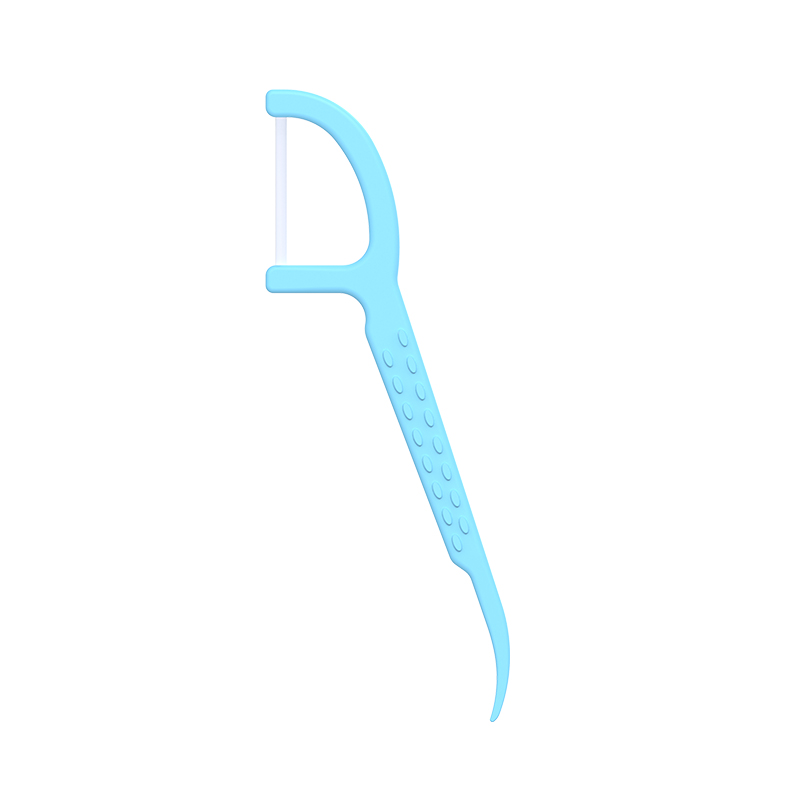 ISO-godkänd Mintsmak Tandtråd Välj ABS-plasttandpetare med tandtråd